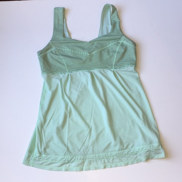 Lululemon Tame Me green tank sz6 - Picture 7 of 8